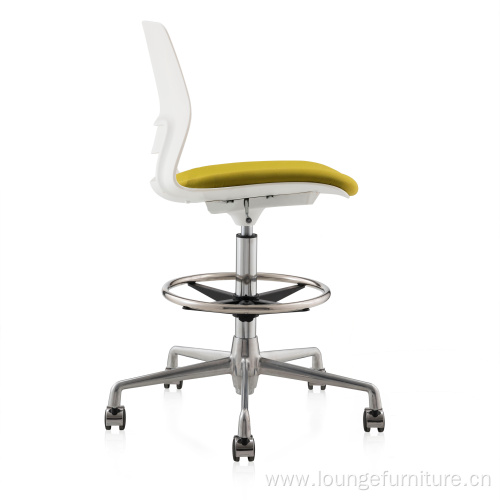Office Chair Adjustable Height Bar Chair Convenient Move